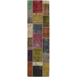 tappeto persia vintage patchwork cm 70x248