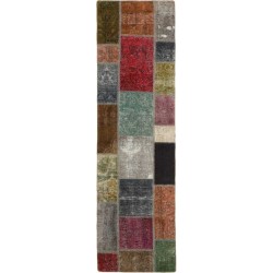 tappeto persia vintage patchwork cm 70x248