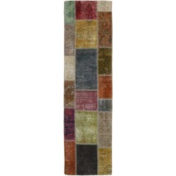 tappeto persia vintage patchwork cm 70x247