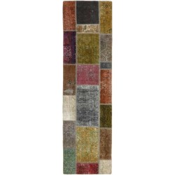tappeto persia vintage patchwork cm 70x249