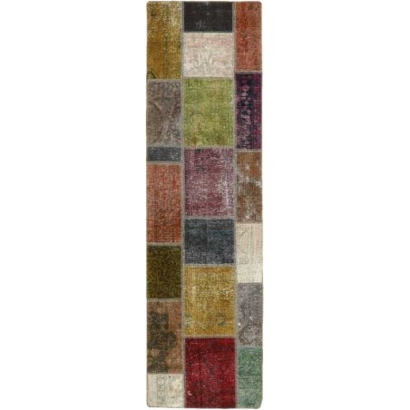 tappeto persia vintage patchwork cm 70x250