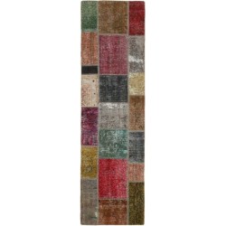 tappeto persia vintage patchwork cm 70x248