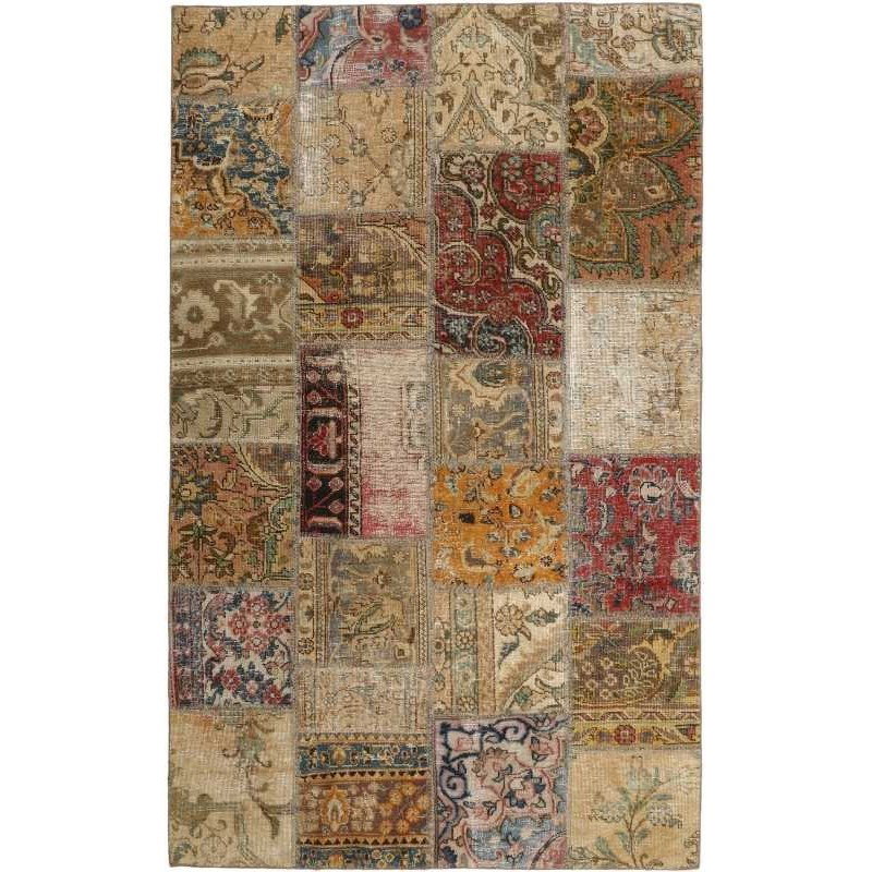 tappeto persia vintage patchwork cm 132x210