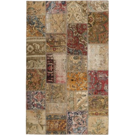 tappeto persia vintage patchwork cm 132x210