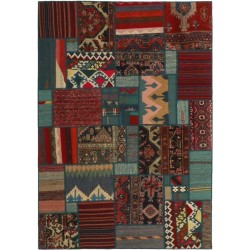 tappeto persia vintage patchwork cm 141x201