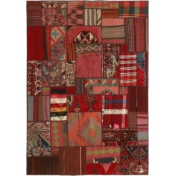 tappeto persia vintage patchwork cm 141x201