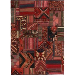 tappeto persia vintage patchwork cm 141x200