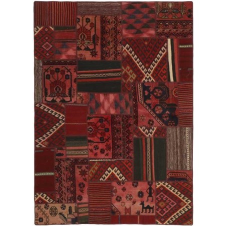 tappeto persia vintage patchwork cm 142x202
