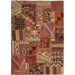 tappeto persia vintage patchwork cm 142x202