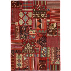 tappeto persia vintage patchwork cm 142x202