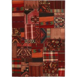 tappeto persia vintage patchwork cm 141x202