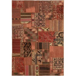 tappeto persia vintage patchwork cm 141x202