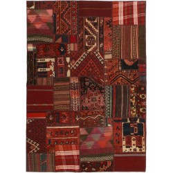tappeto persia vintage patchwork cm 141x202