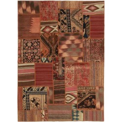 tappeto persia vintage patchwork cm 142x201