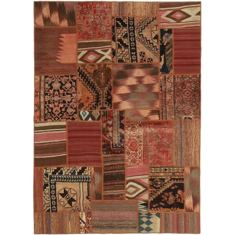 tappeto persia vintage patchwork cm 142x201