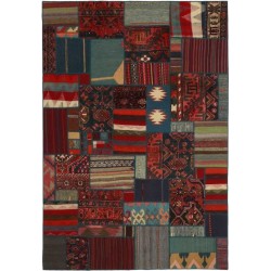 tappeto persia vintage patchwork cm 161x231