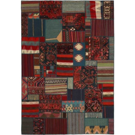 tappeto persia vintage patchwork cm 161x231
