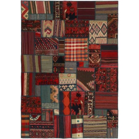 tappeto persia vintage patchwork cm 161x231