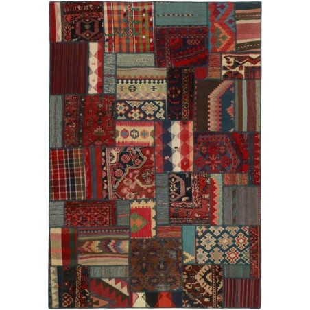 tappeto persia vintage patchwork cm 161x231