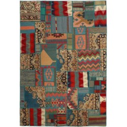 tappeto persia vintage patchwork cm 161x231