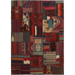 tappeto persia vintage patchwork cm 161x231
