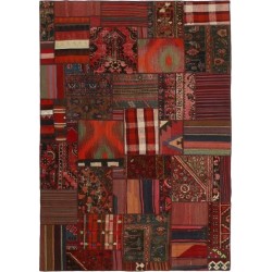 tappeto persia vintage patchwork cm 161x231