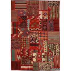 tappeto persia vintage patchwork cm 161x231