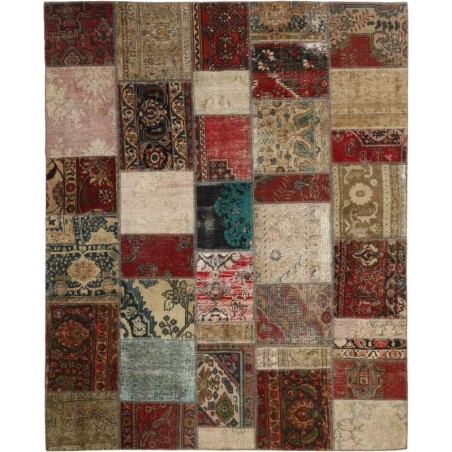 tappeto persia vintage patchwork cm 200x251
