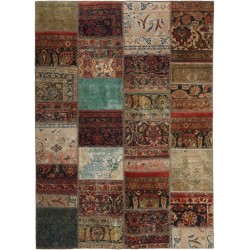 tappeto persia vintage patchwork cm 165x230