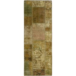 tappeto persia vintage patchwork cm 71x200