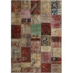 tappeto persia vintage patchwork cm 165x234