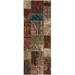 tappeto persia vintage patchwork cm 72x200