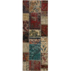 tappeto persia vintage patchwork cm 72x200