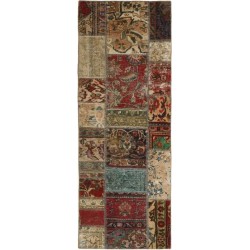 tappeto persia vintage patchwork cm 72x200