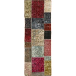 tappeto persia vintage patchwork cm 70x200