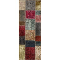 tappeto persia vintage patchwork cm 72x200