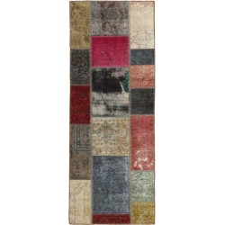 tappeto persia vintage patchwork cm 70x200
