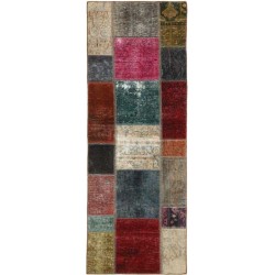 tappeto persia vintage patchwork cm 72x198