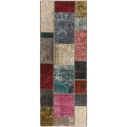 tappeto persia vintage patchwork cm 72x198