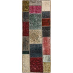 tappeto persia vintage patchwork cm 70x200