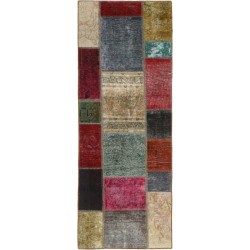tappeto persia vintage patchwork cm 72x200