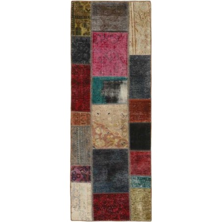 tappeto persia vintage patchwork cm 70x200