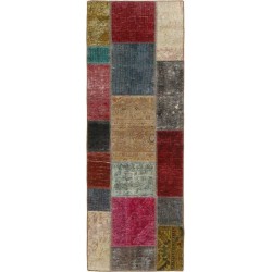 tappeto persia vintage patchwork cm 70x200