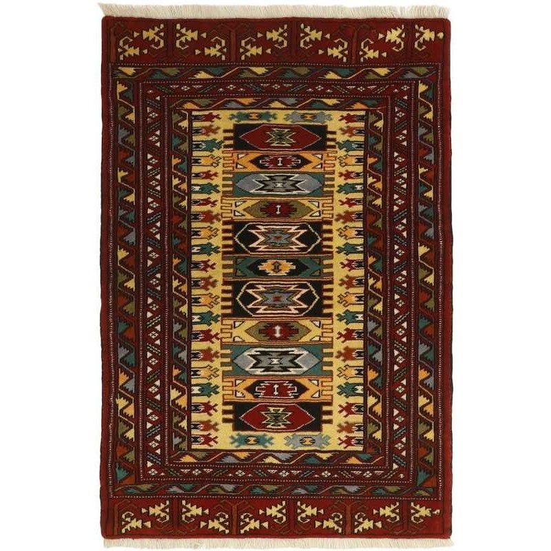 tappeto persia torkaman fine cm 84x125 