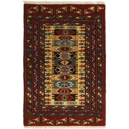 tappeto persia torkaman fine cm 84x125 