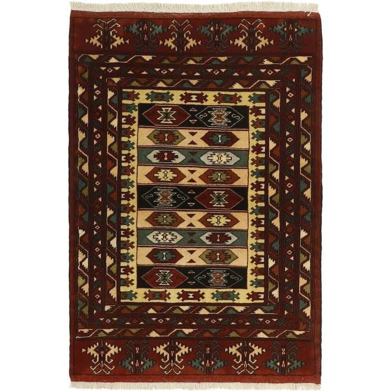 tappeto persia torkaman fine cm 86x124 