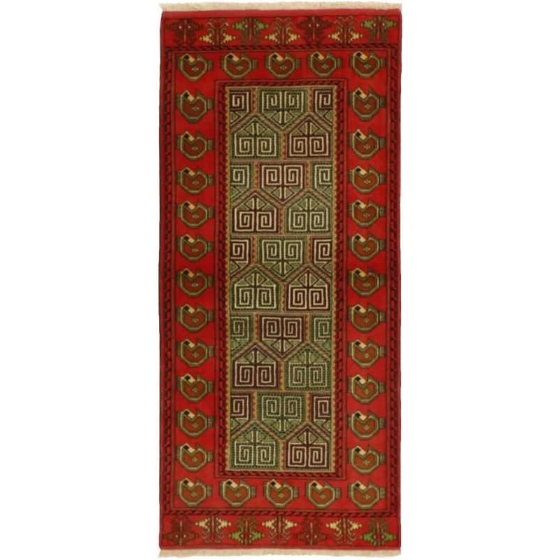 tappeto persia torkaman fine cm 86x192 