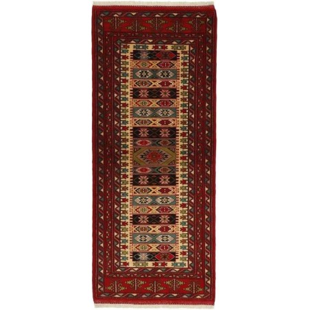 tappeto persia torkaman fine cm 87x210 
