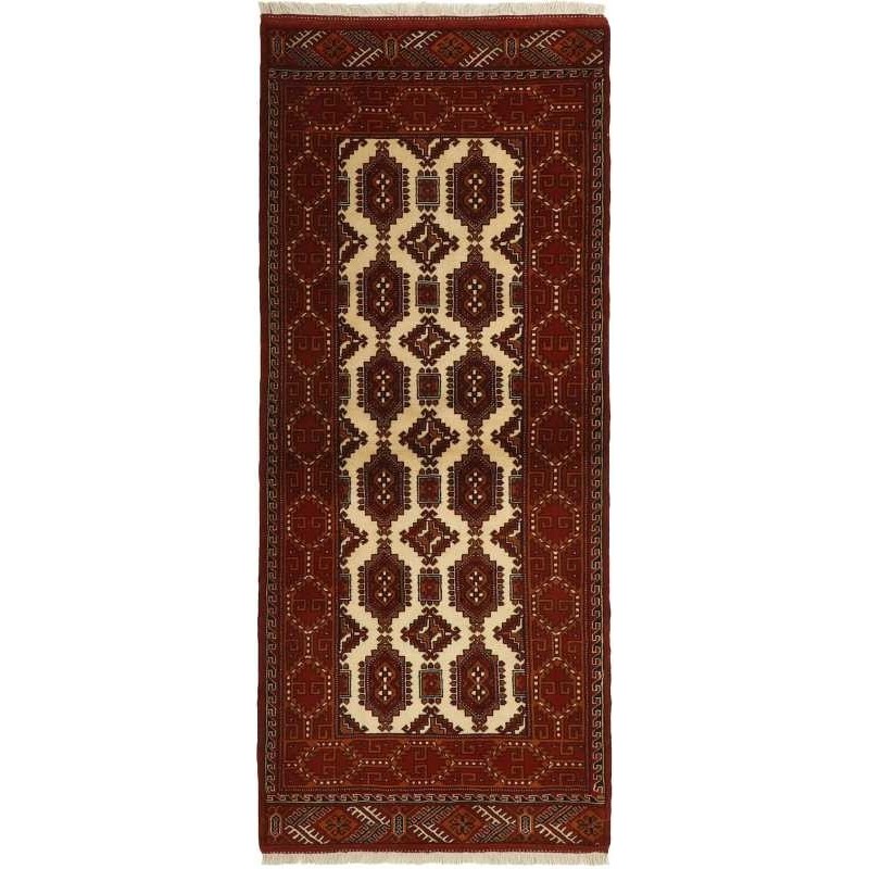 tappeto persia torkaman fine cm 85x200 