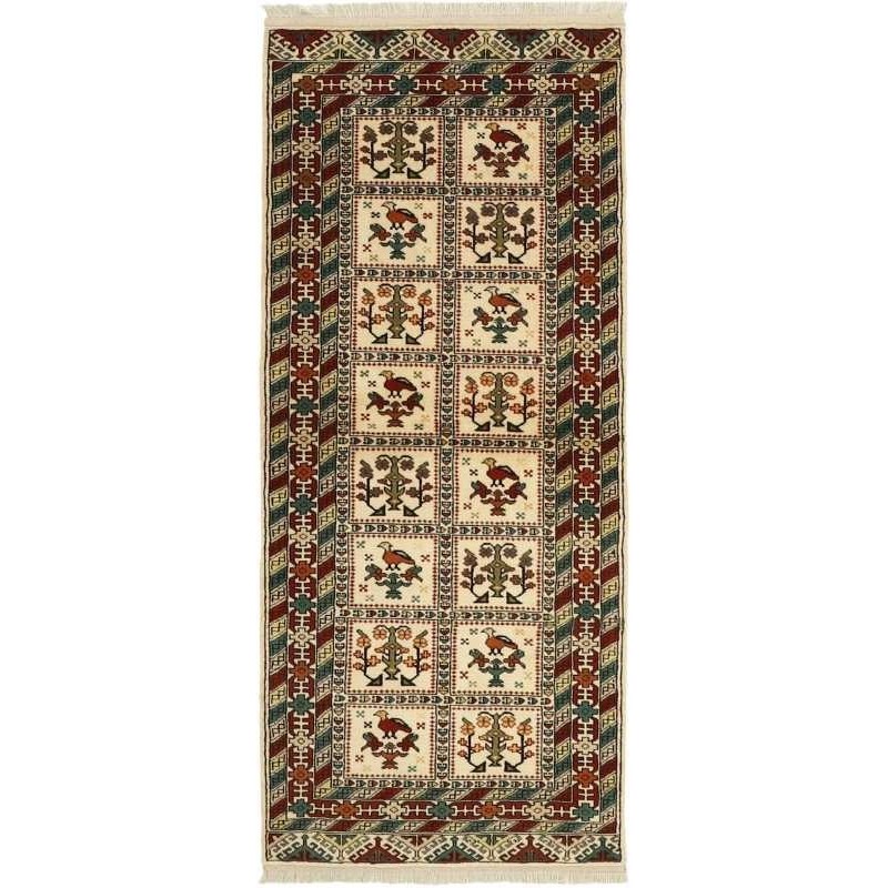 tappeto persia torkaman fine cm 83x196 